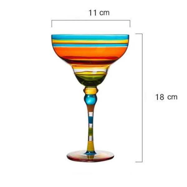 Colourful Cocktail Glasses