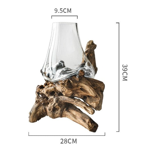 Driftwood Planter Stand