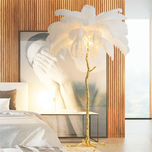 Feather Floor Lamp