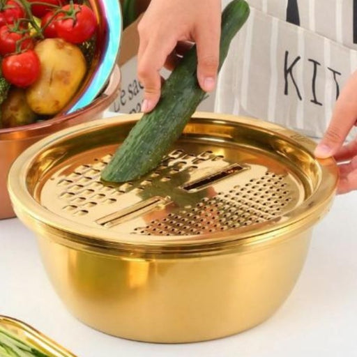 Grater, Bowl and Colander Kitchen Multi-Tool