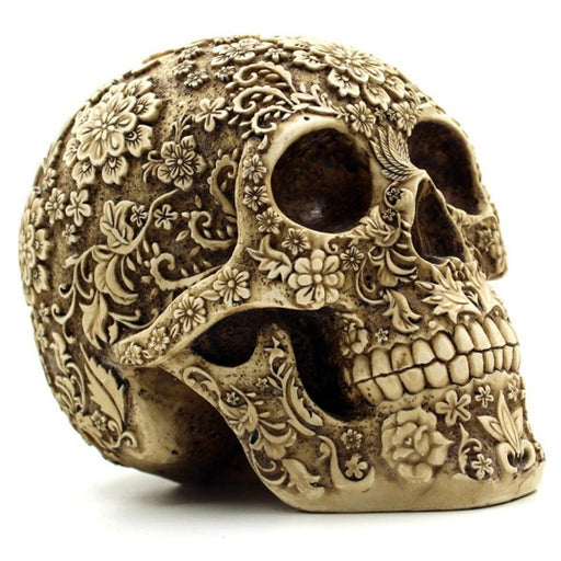Resin Skull Ornament