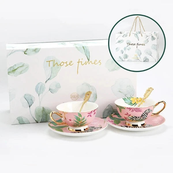 Paradiso Cup and Saucer (Set of 2 - Assorted Styles)