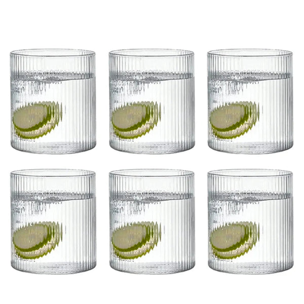 Ribbed Tumblers (Set of 6)