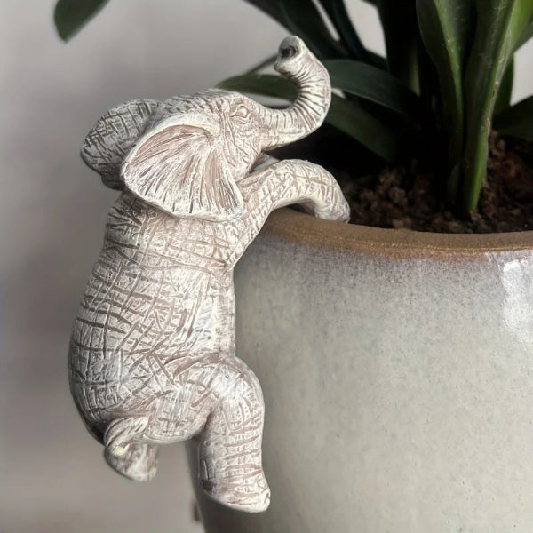 Elephant Plant Pot Ornament