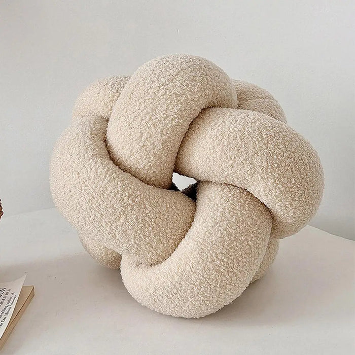 Nudo Bouclé Throw Cushion