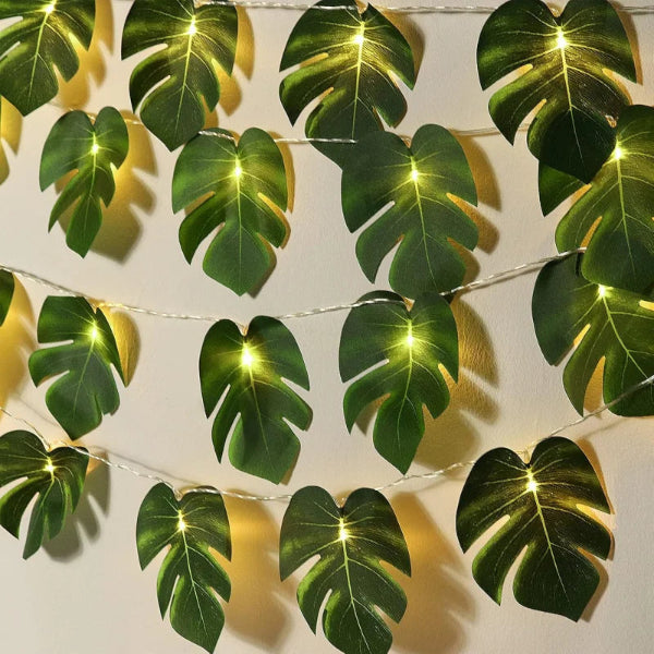 Monstera String Lights