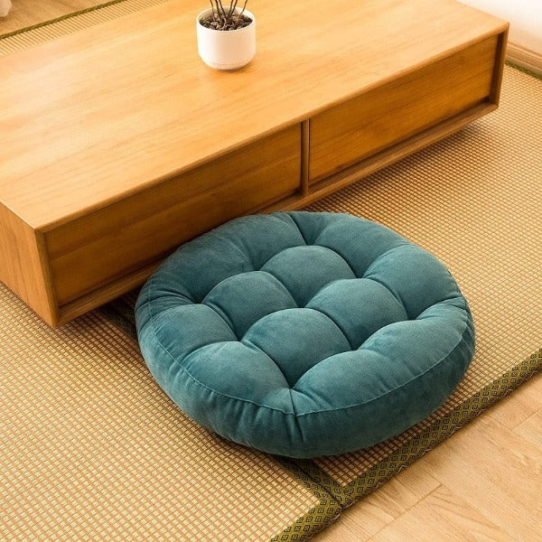 Tufted Floor Cushion (Assorted Colours)