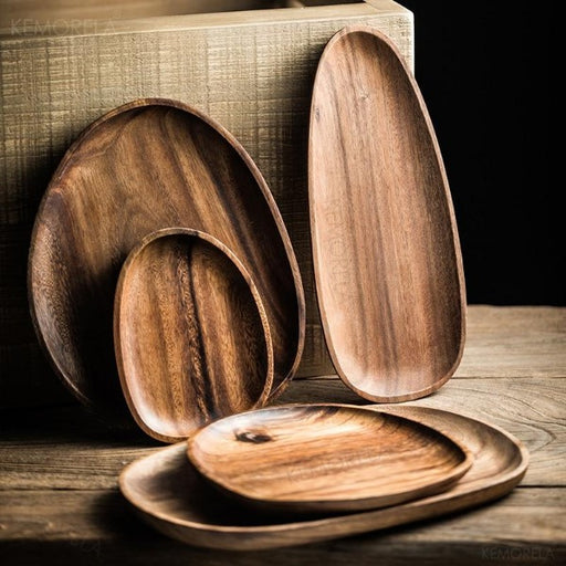 acacia wood platter