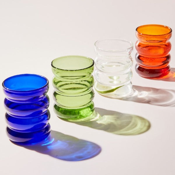 bubble glass cups