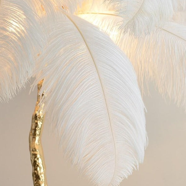 ostrich feather lamp australia