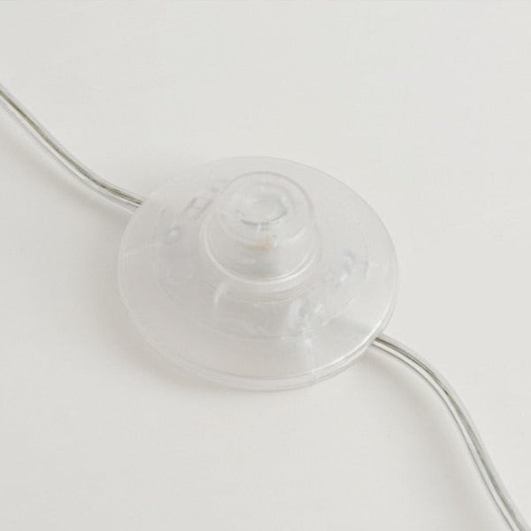 ostrich feather resin floor lamp