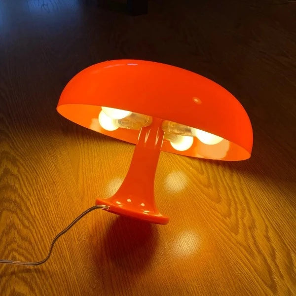 retro mushroom lamp