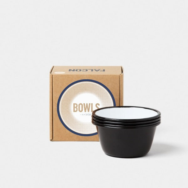 vintage enamel bowl set