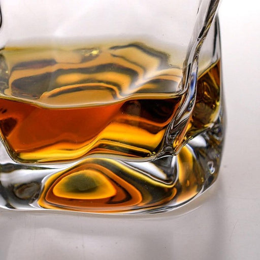 whisky wave glass