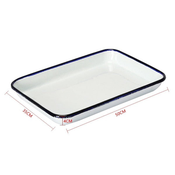 Enamel Tray (Assorted Sizes)