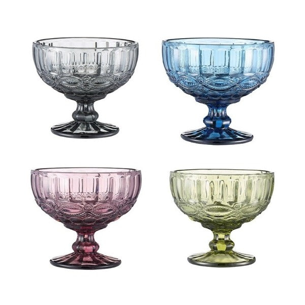 Deco Ice Cream Bowls (Set of 4)