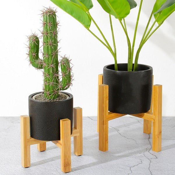 Bamboo Plant Stand