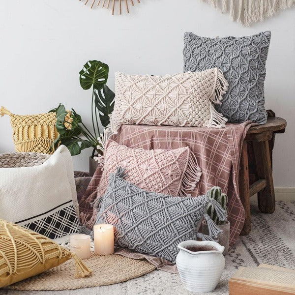 Handmade Bohemian Accent Cushion