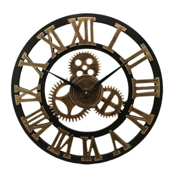 Retro Oversized Wall Clock
