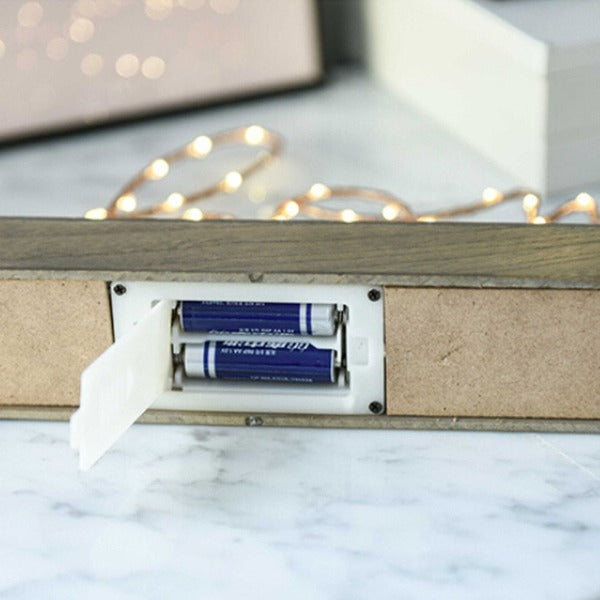 Desktop LED Word Sign