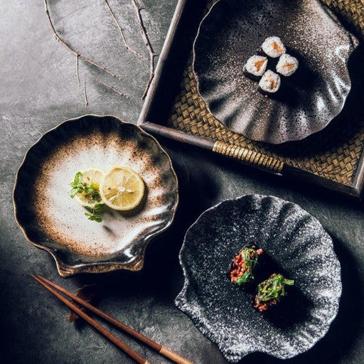 Scallop shaped Serving Plate