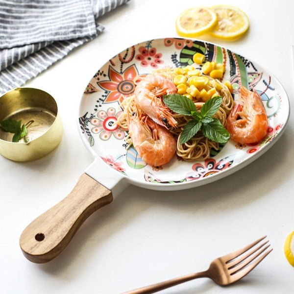 Glazed Ceramic Serving Paddle