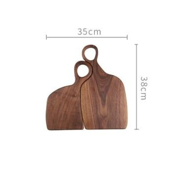 Twin Black Walnut Serving Paddles