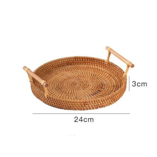 Natural Rattan Tray