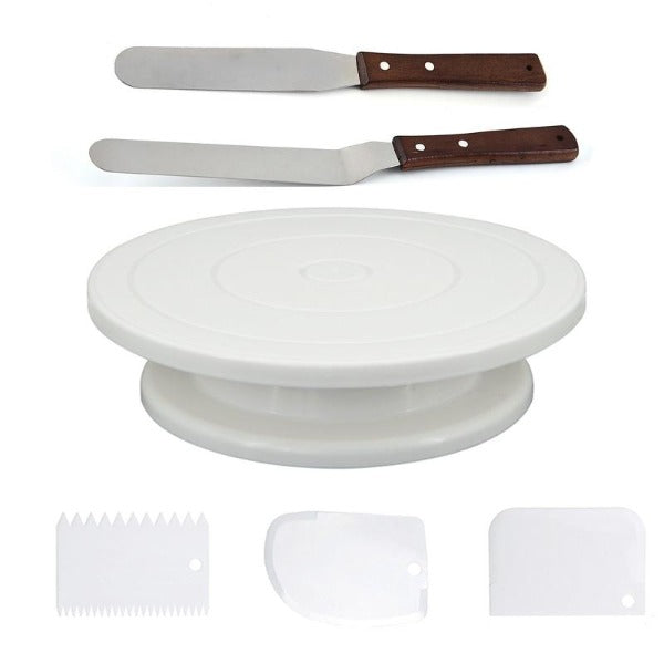 Cake Turntable Set