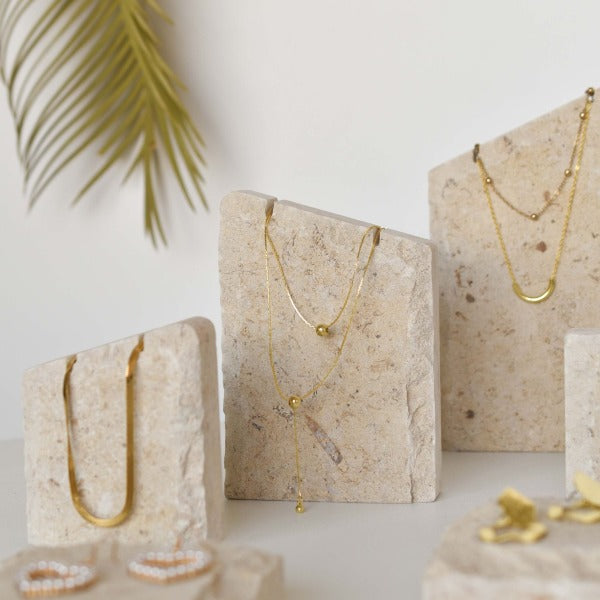 Stone Jewellery Display