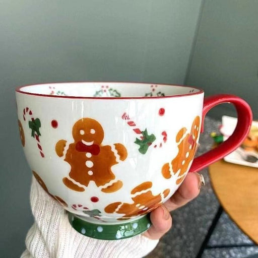 Festive Gingerbread Mug
