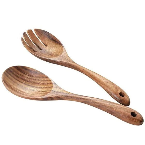 Acacia Salad Servers