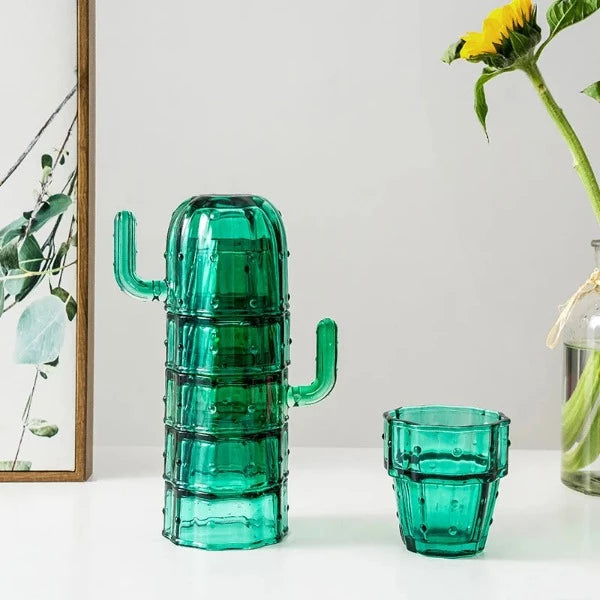 Cactus Glasses Set