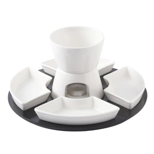 Ceramic Chocolate Fondue Set