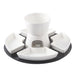 Ceramic Chocolate Fondue Set