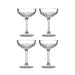 Crystal Coupe Glasses Vintage