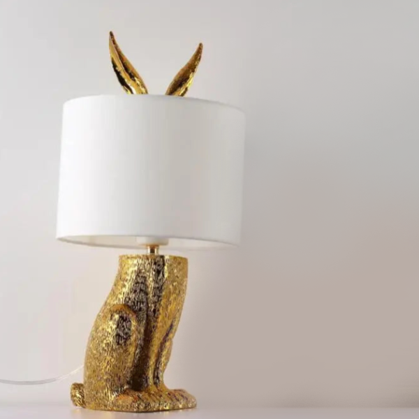 Curious Rabbit Table Lamp (Assorted Colours)