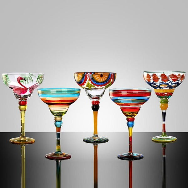 Fiesta Margarita Glasses