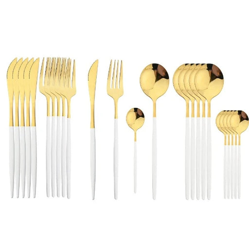 Gold Cutlery Set