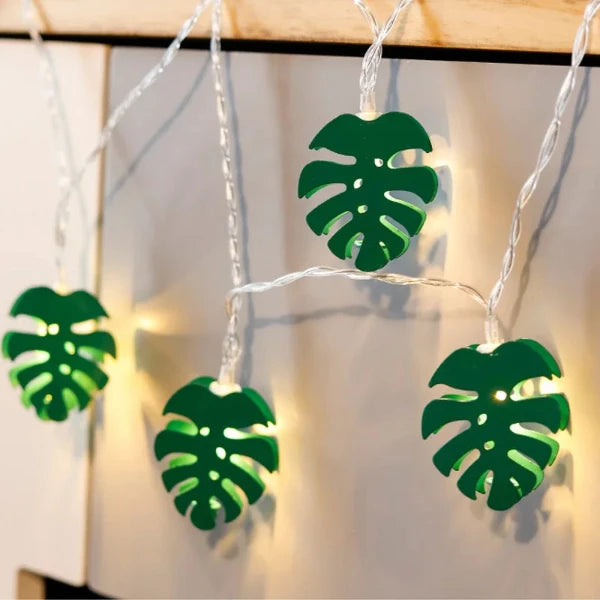 Monstera String Lights