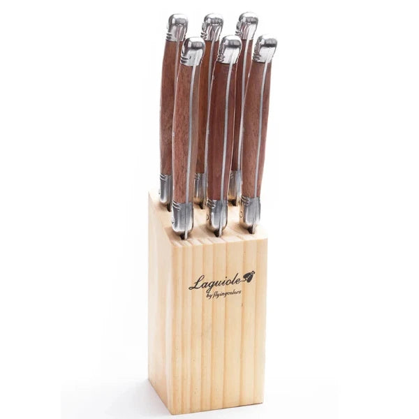 Laguiole Style Steak Knives (Set of 6)