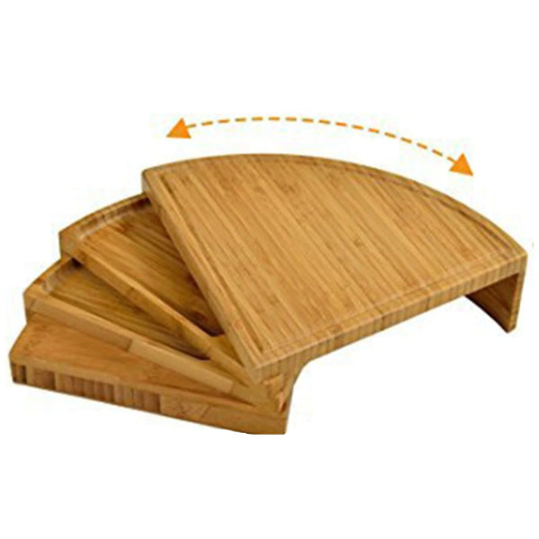 Bamboo Cheese Board Set