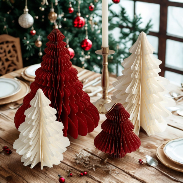 Paper Christmas Tree Decor