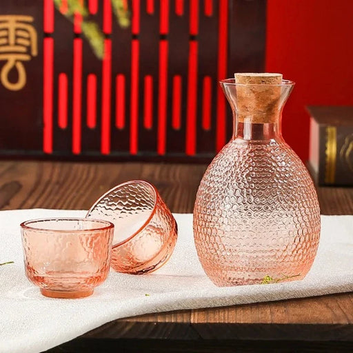 Hammered Sake Set