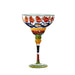 Hand painted Margarita Glass