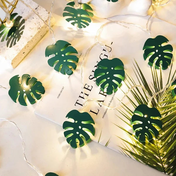 Monstera String Lights