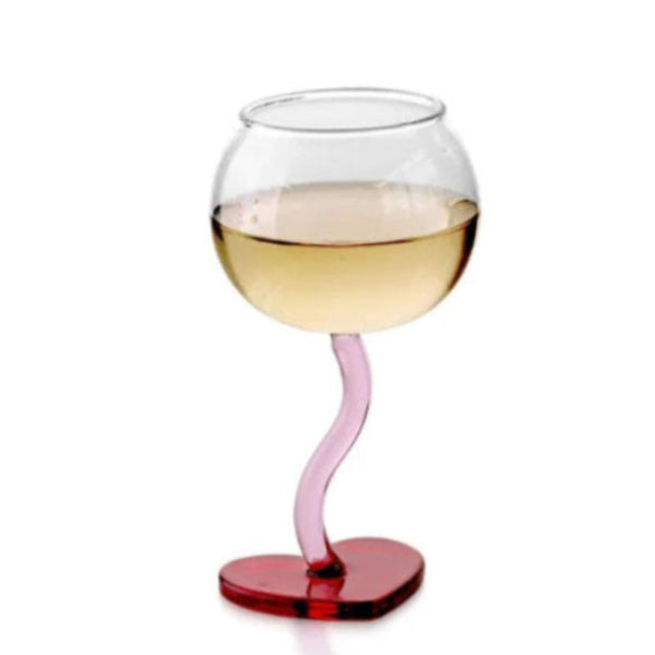 Pour Your Heart Out Wine Glass