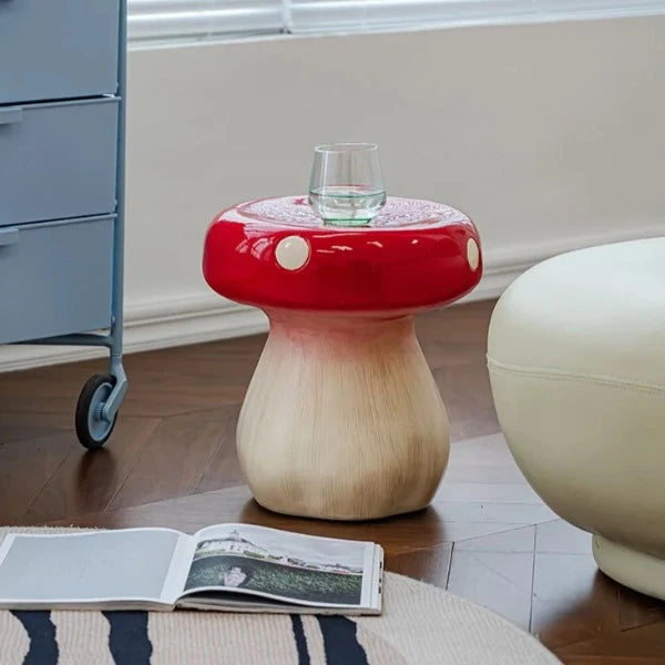 Mushroom Side Table