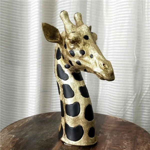 Resin Giraffe Head