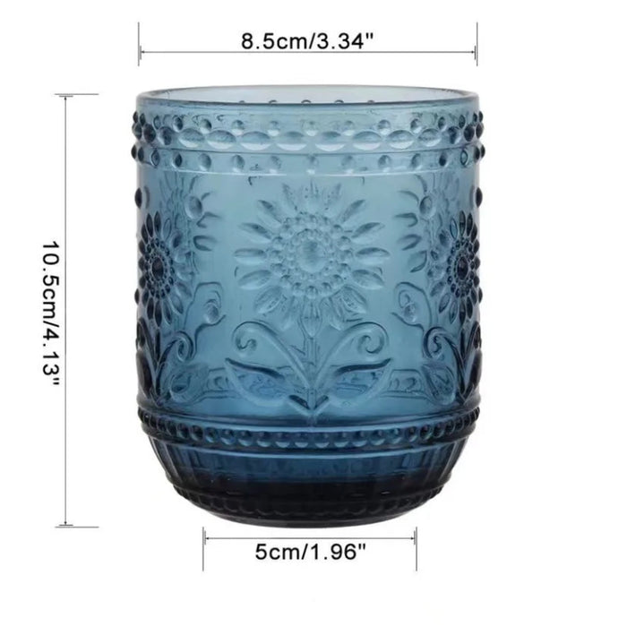 Vintage Tumblers (Assorted Colours)